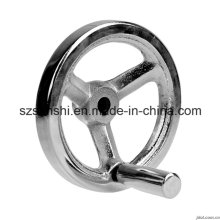 OEM Custom Chrome Iron Handwheel for Machines